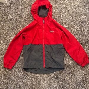 Eddie Bauer Kids Jacket Red and Gray Size 7 8
